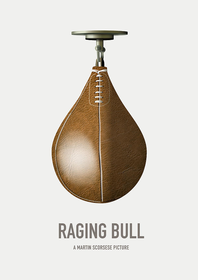 Raging Bull Movie Digital Art - Raging Bull - Alternative Movie Poster by Movie Poster Boy