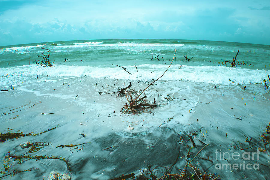 Ominous Photograph - Raging Sea by Felix Lai Ominous Photograph - Raging Sea by Felix Lai