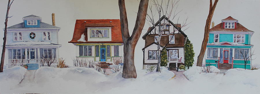 Raglan Road 4 Painting by Ruth Kamenev