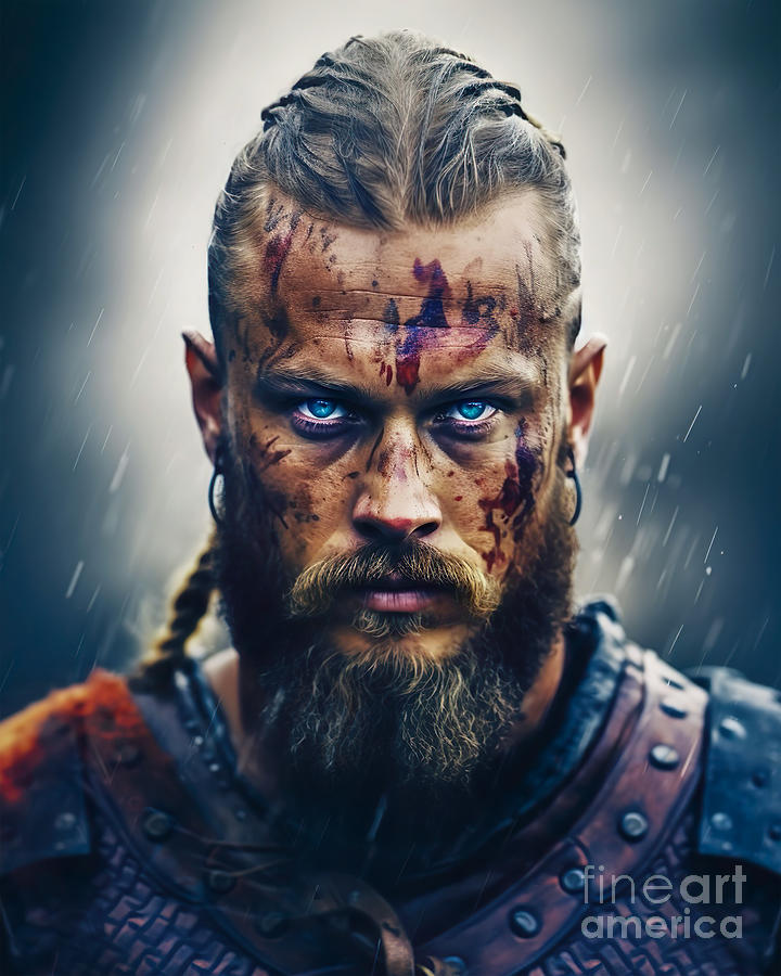 Ragnar Lodbrok Vikings 7 Digital Art By Mark Ashkenazi - Fine Art America