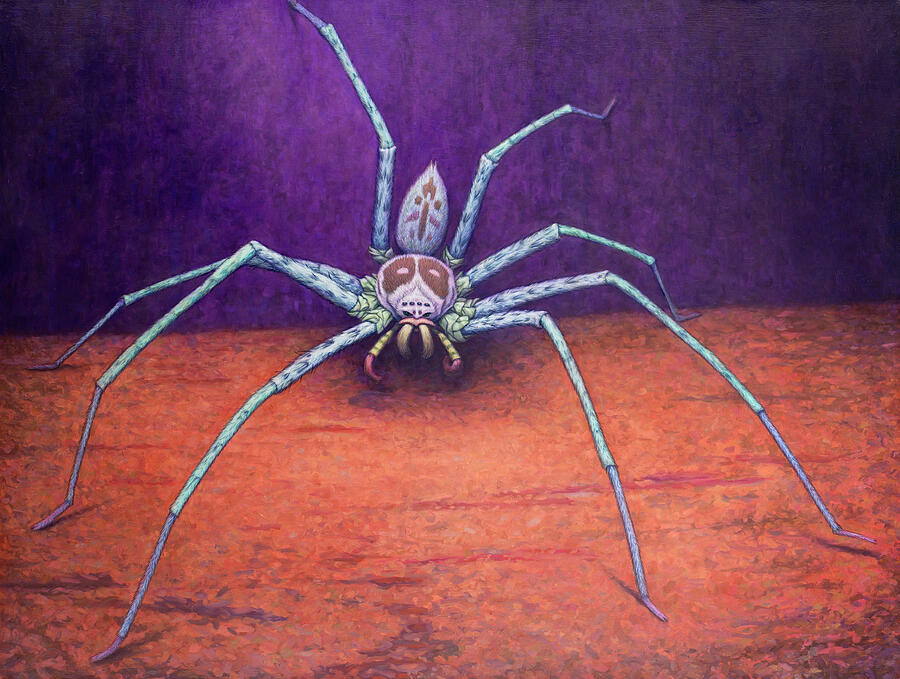Ragno Gigante Painting by James W Johnson