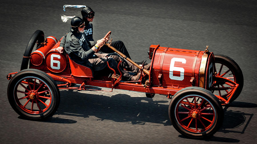 1909 E-M-F 30 at Indy Photograph by Josh Williams