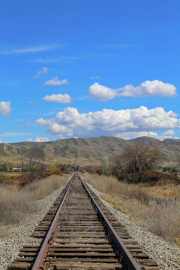 Rail Road Tracks Photograph by Dart Humeston