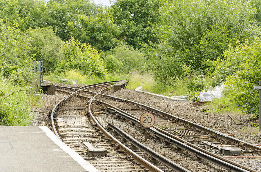 Rail track Photograph by Rob Maynard