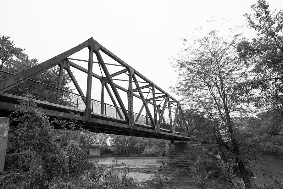 Railroad Bridge over the Wabash River-Peru Indiana Photograph by ...