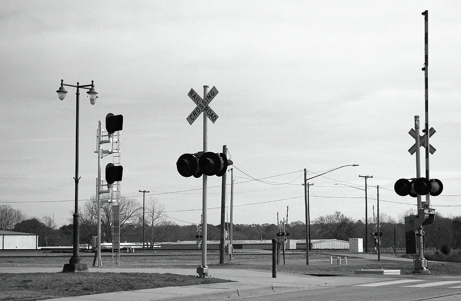 Railroad Crossing Photograph by Cynthia Guinn