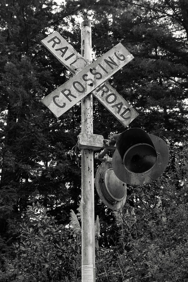 Railroad Crossing Lights Photograph by Rick Pisio
