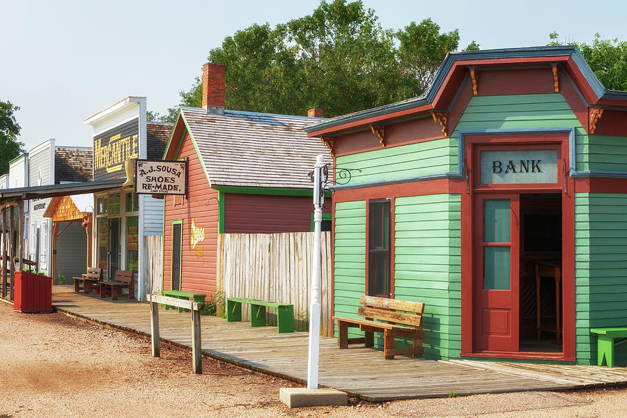 Railroad Town - Stuhr Museum Photograph by Susan Rissi Tregoning