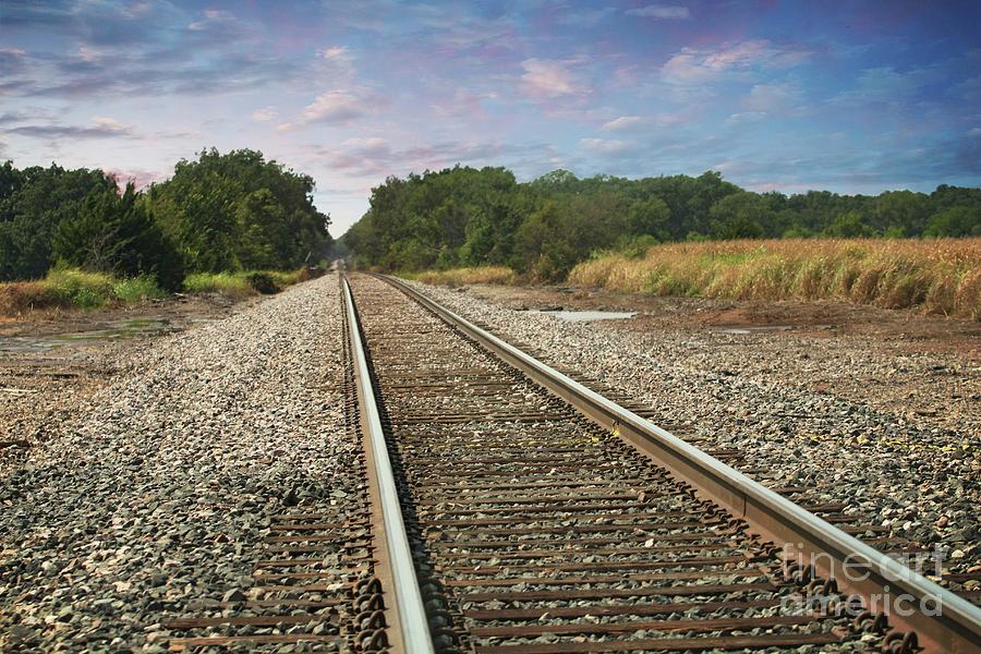 Railroad track Photograph by On da Raks