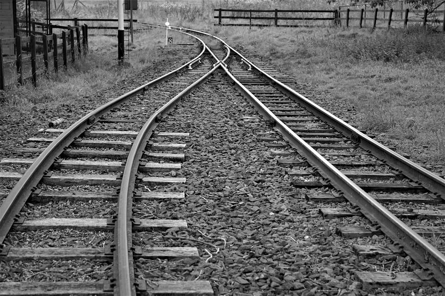 Railway Tracks Photograph by Ann Charles - Fine Art America