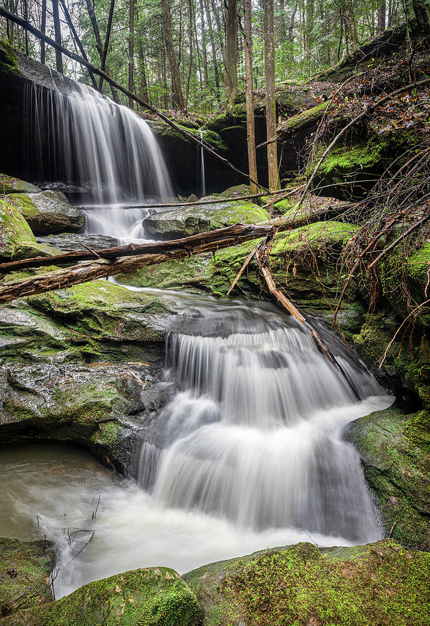 Wolfpen Falls In Bankhead National Forest Photograph by Jordan Hill