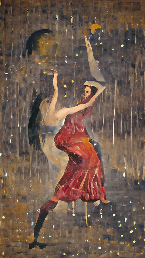 Rain Dancers Digital Art by Vennie Kocsis