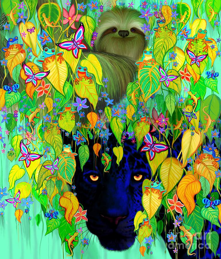 Rain Forest Survivors Digital Art