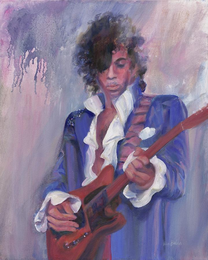 Prince Painting - Rain by Laurie VanBalen