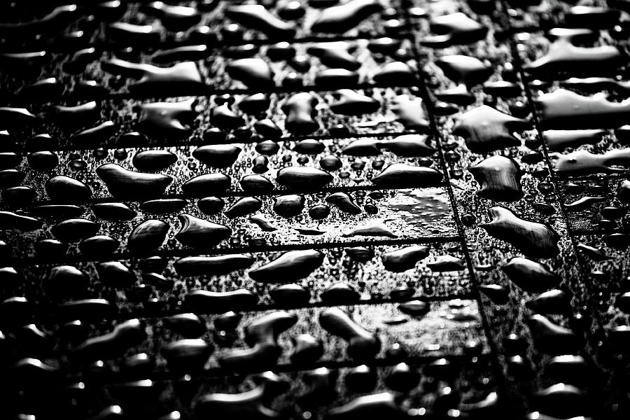 Rain on Freshly-Oiled Table Photograph by Hakon Soreide