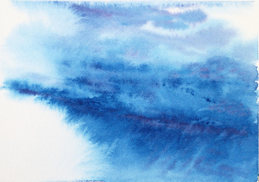 Rain on the Horizon Painting by Briauna Fahrenbruch - Fine Art America