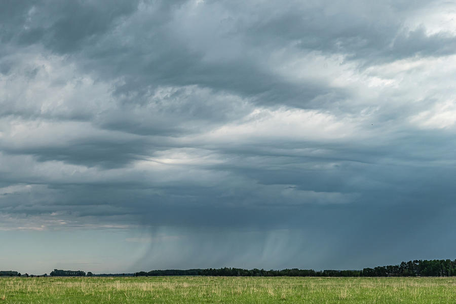Rain Photograph - Rain On The Prairie by Phil And Karen Rispin