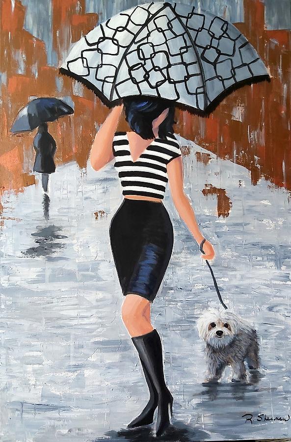 Rain or Shine Painting by Rosie Sherman