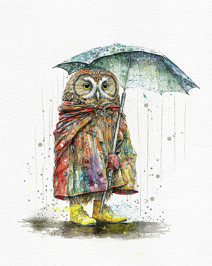 Rain Rain Go Away Digital Art by Jai Johnson
