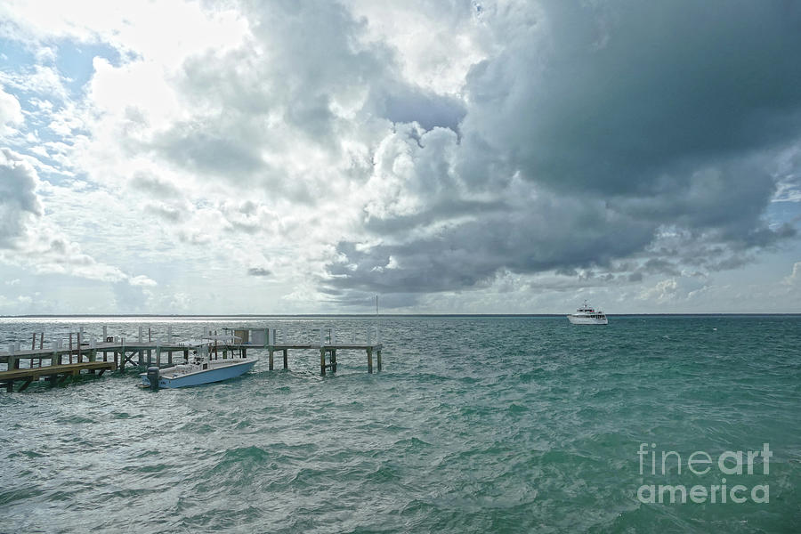 Rain Storm Coming, Green Turtle Cay, The Bahamas Photograph