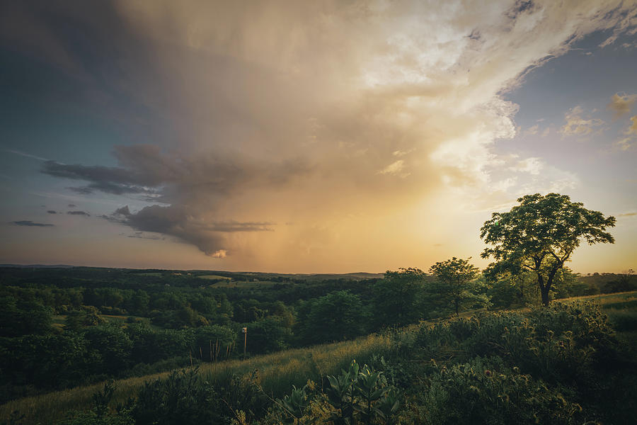 Rain Storm Over Green Valleys Photograph by Jason Fink