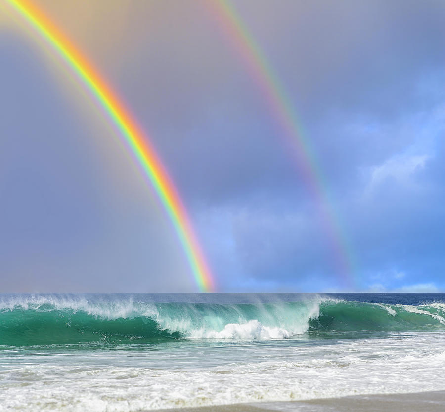 Nature Photograph - Rainbow 1 by Greg Hadel