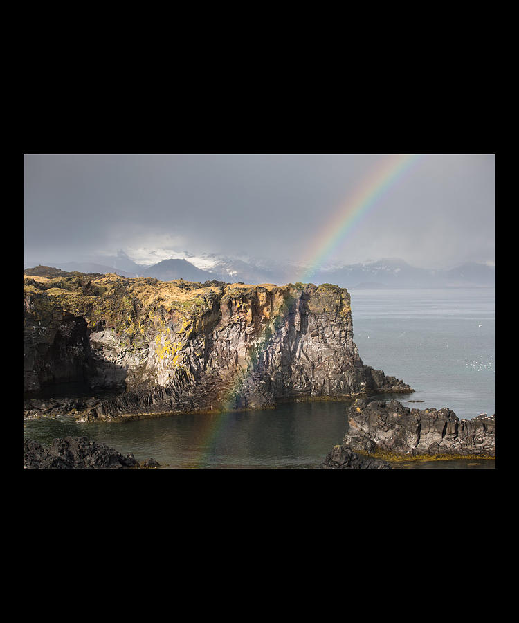 Rainbow And Cliff Digital Art by Alberto Rodriguez - Fine Art America