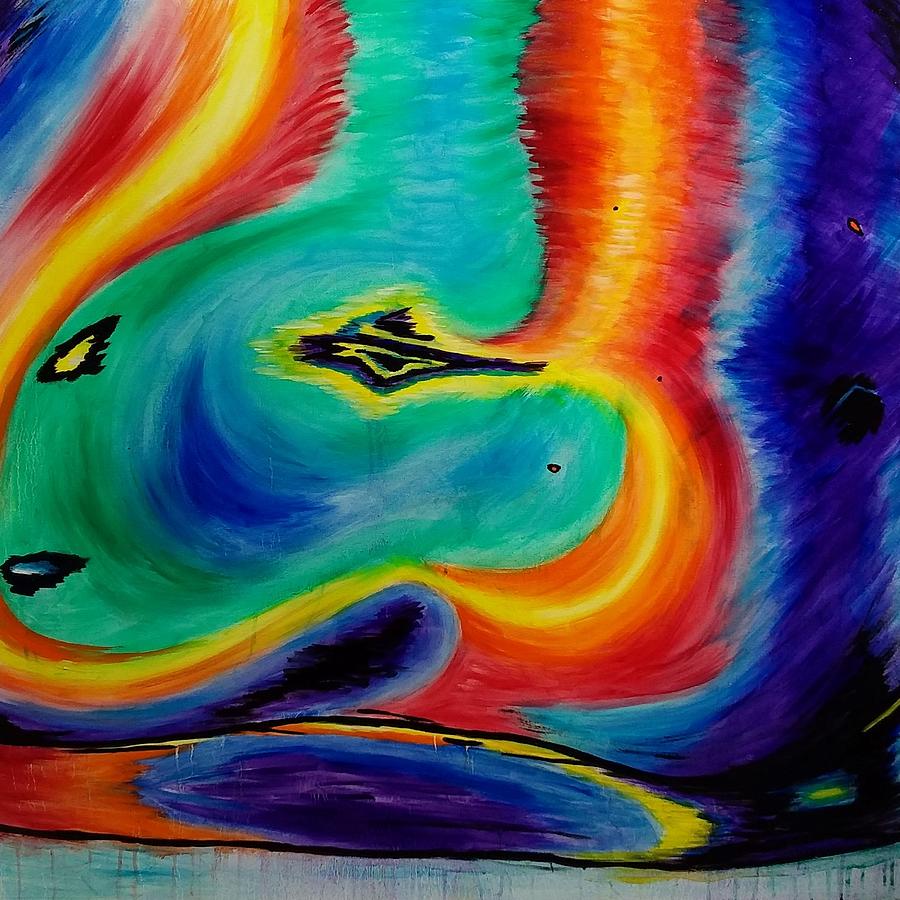 Rainbow Baby Painting by Joanne Stowell