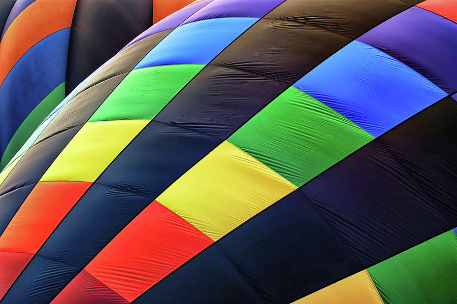 Rainbow Balloon Photograph