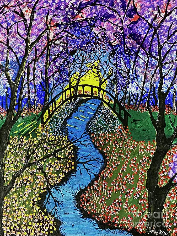 Rainbow Bridge Painting by Jeffrey Koss