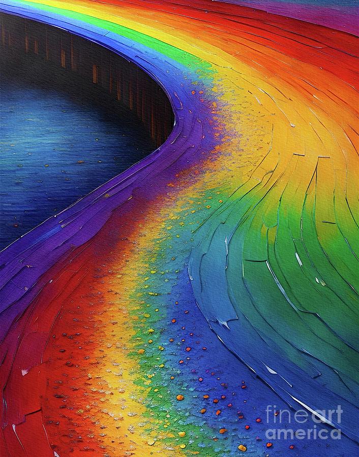 Rainbow Bridge Painting By Sarah Kirk - Fine Art America