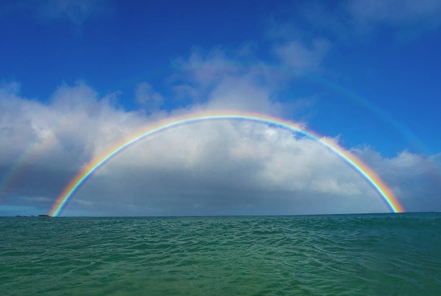 Rainbow Photograph - Rainbow Bridge by Sean Davey