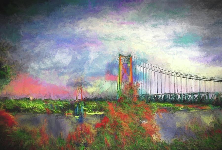 Rainbow Bridge Digital Art by Terry Cork