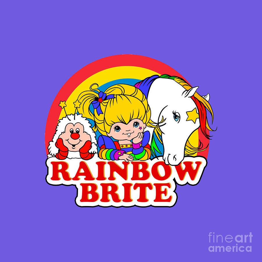 Rainbow Brite, twink and Starlite Drawing by Yam Yamsia - Pixels