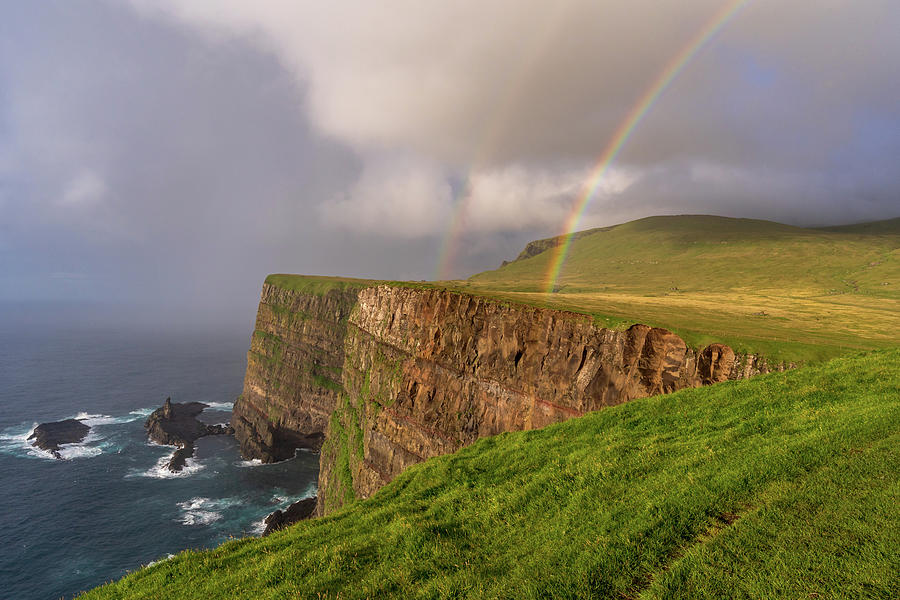 Rainbow Cliffs Photograph