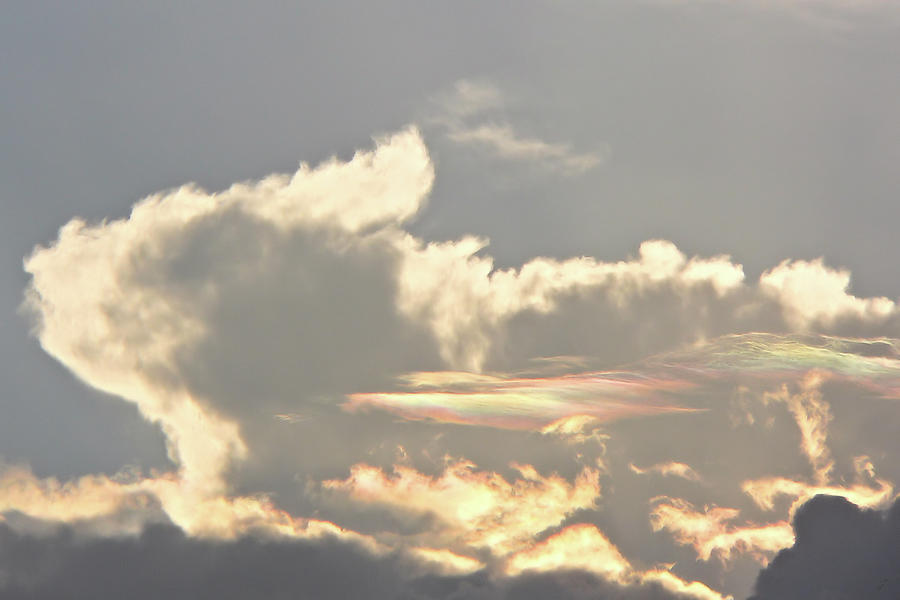 Rainbow Cloud Photograph by Kathy K McClellan