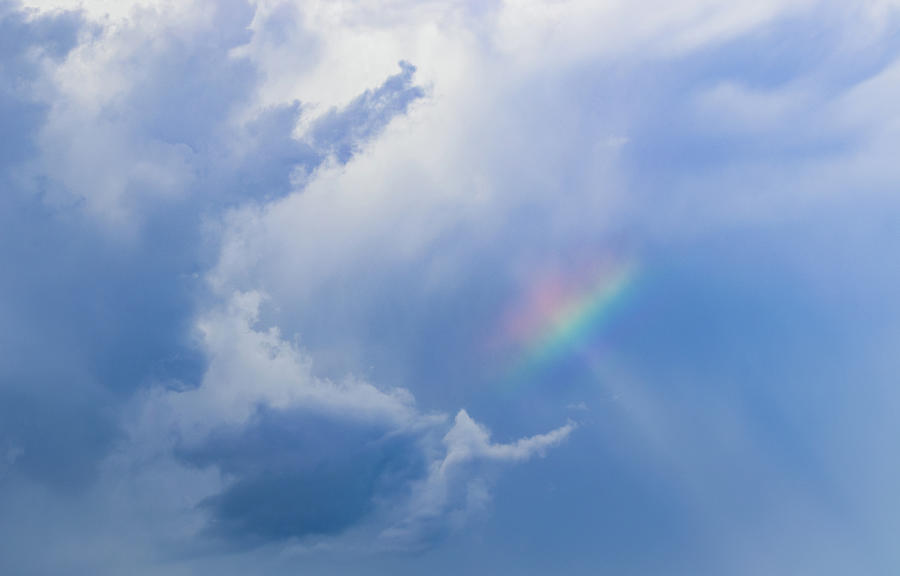 Rainbow Clouds Photograph by Quiet Space Photo Studio LLC - Fine Art ...