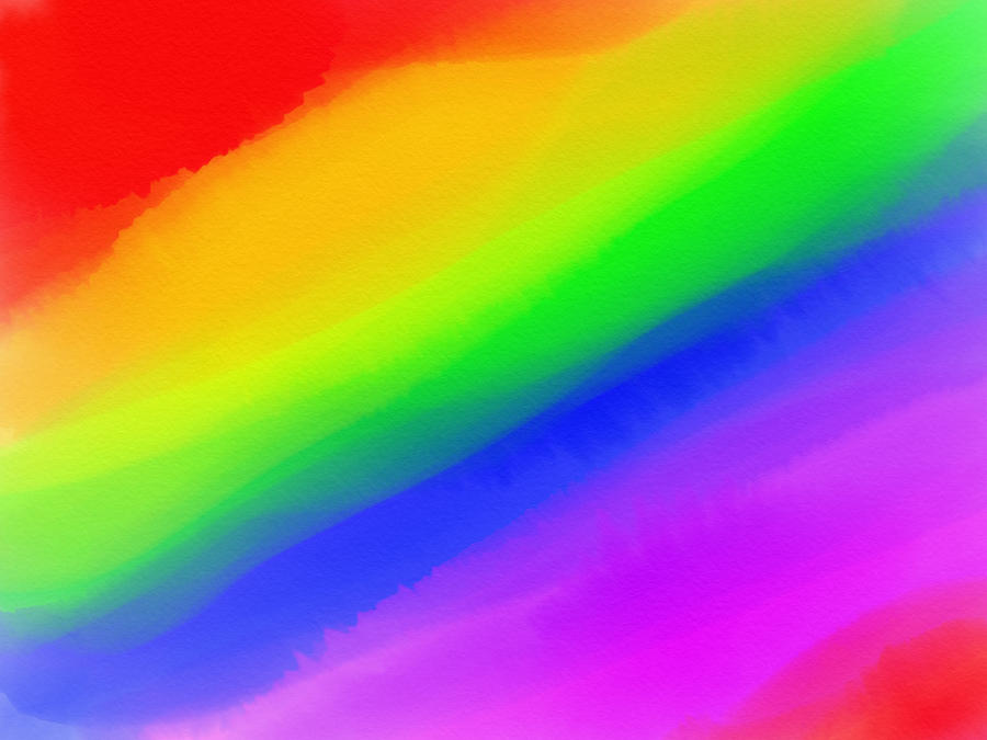 Rainbow Digital Art by Cristina Stefan