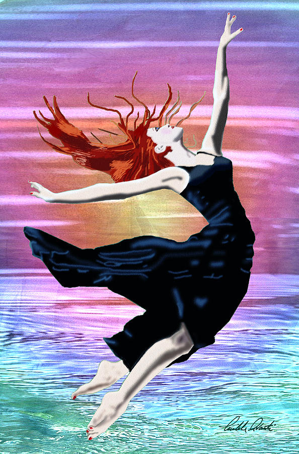 Rainbow Dance Digital Art