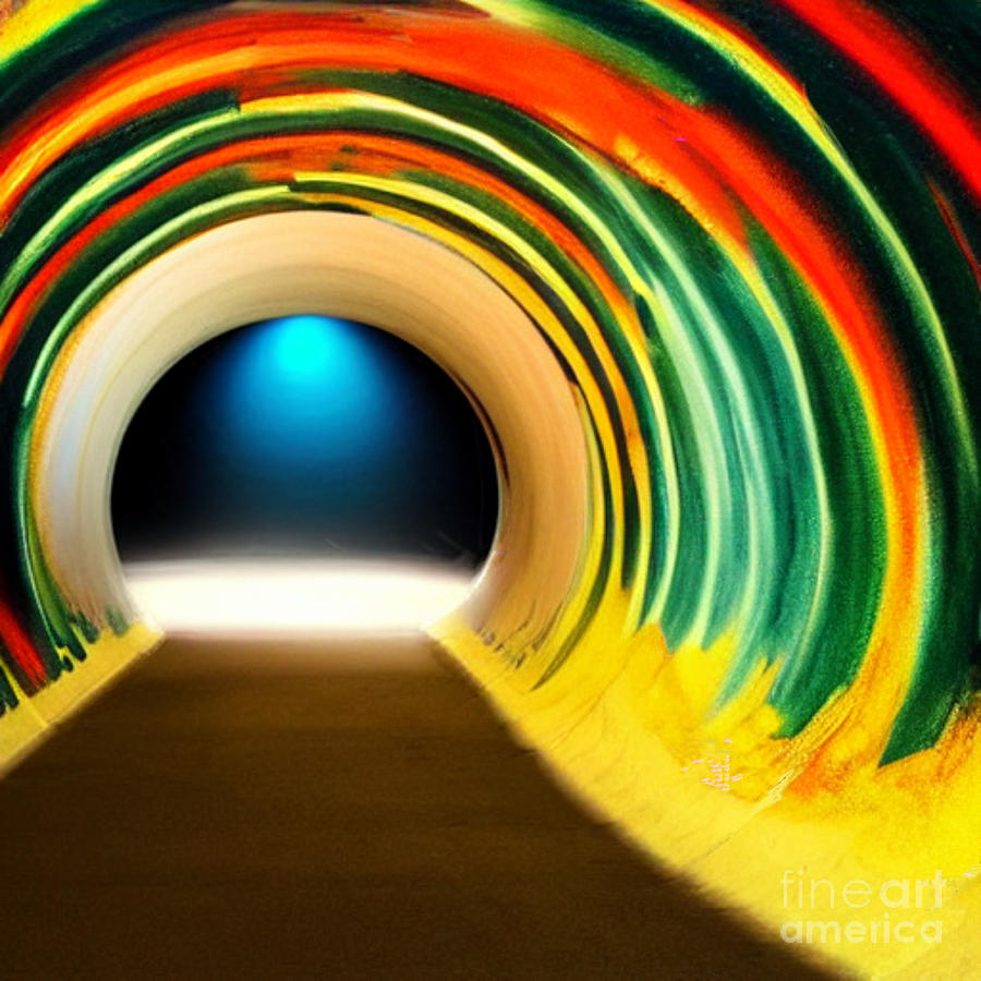 Rainbow Dimension Digital Art by Hank Gray