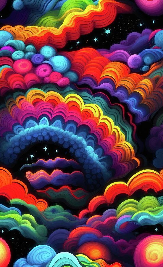 Rainbow Dreams 2 Digital Art by Pamela Cooper