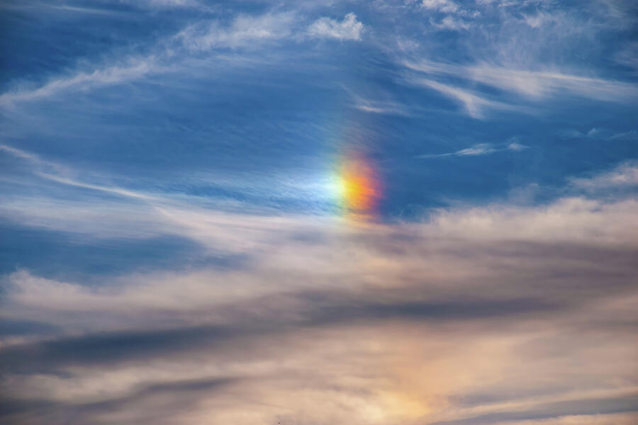 Rainbow Eye In The Sky Photograph by Flees Photos Rainbow Eye In The Sky Photograph by Flees Photos