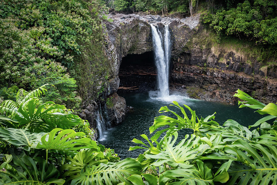 Rainbow Falls Hawaii Photograph by Gary Anderson - Fine Art America