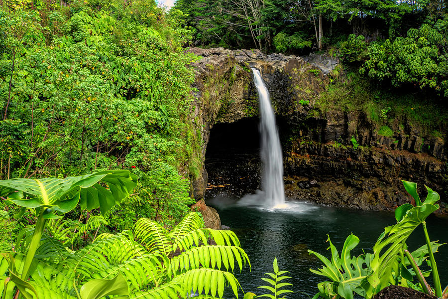 Rainbow Falls in Hilo Photograph by Lindsay Thomson