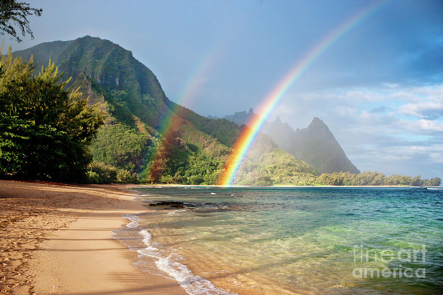 Parche intimidad Secretario Rainbow Hawaii Dreams Photograph by Michael Swiet - Pixels