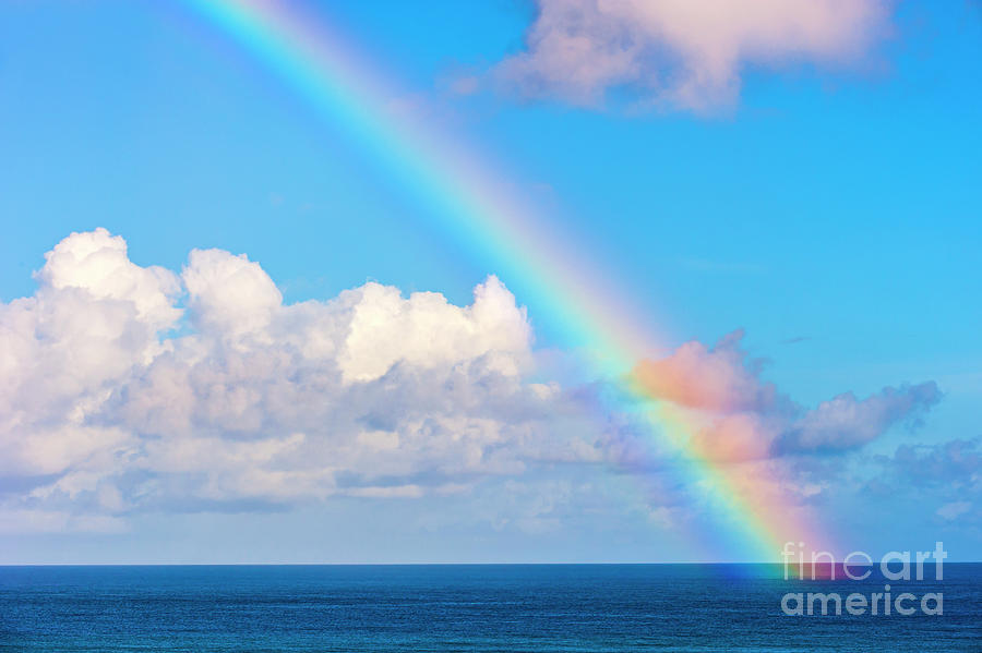 Rainbow in Guam Photograph by Rich Cruse