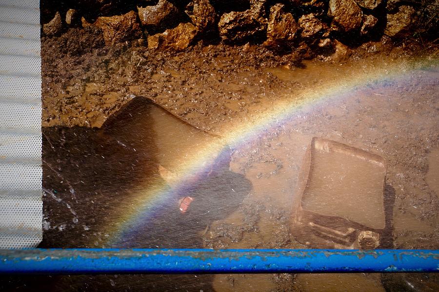 Rainbow In The Mud - Menorca, 2015 Photograph