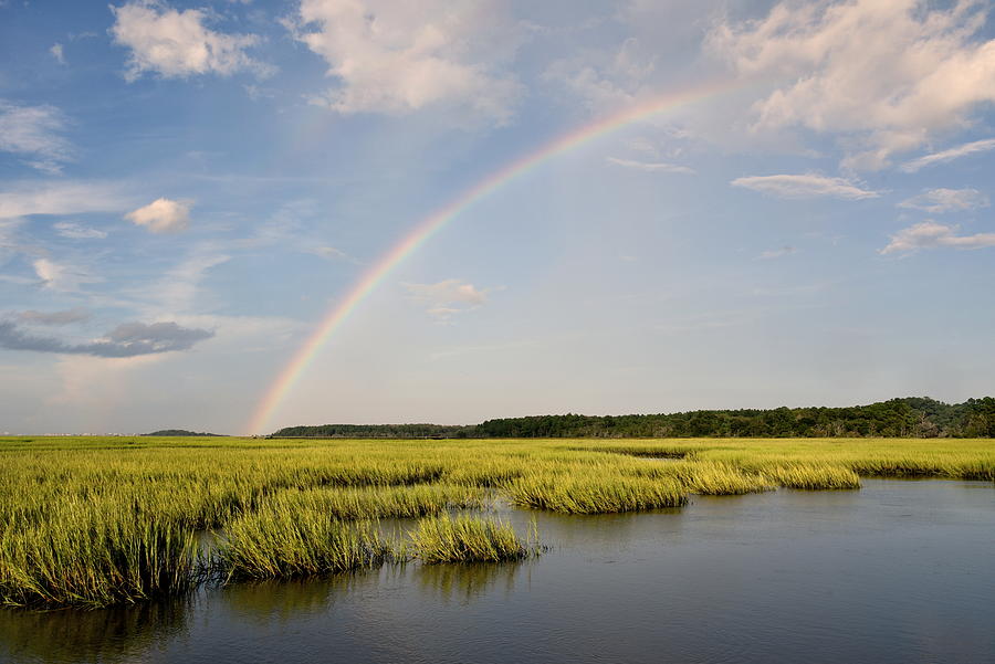 Landscape Photograph - Rainbow by Joy Hiott