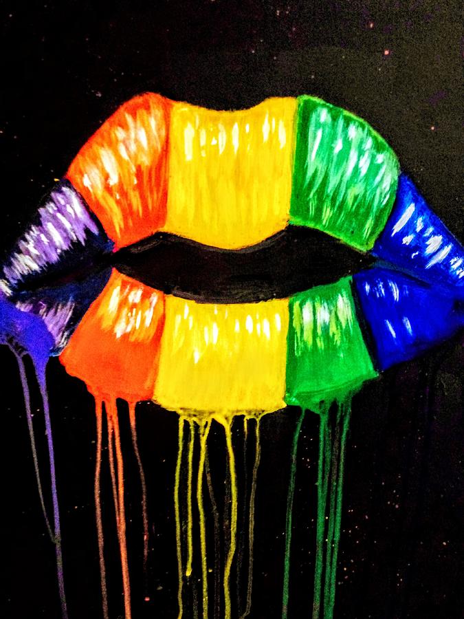 Rainbow kiss