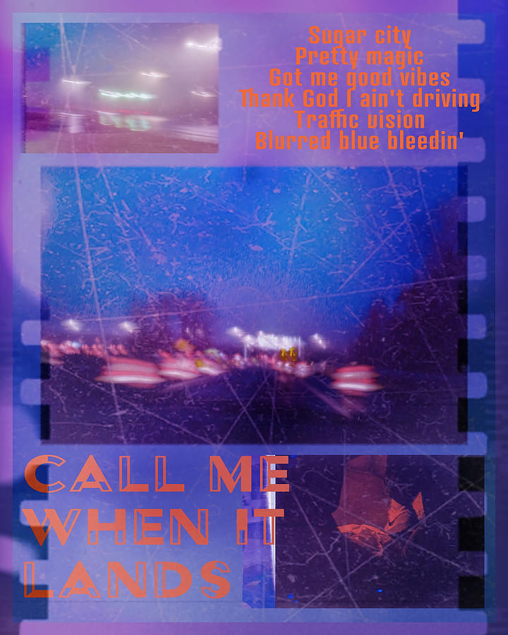 Rainbow Kitten Surprise quotCall me when it song Painting by Hunt Logan